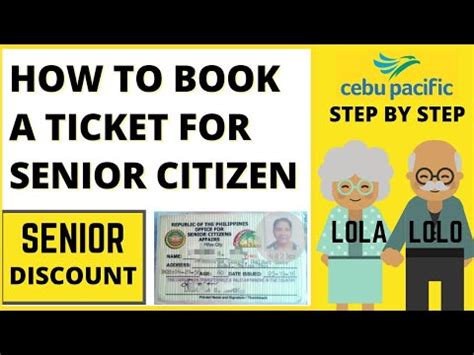 does senior citizen have discount in cebu pacific|Cebu Pacific gives senior citizens, PWD discounts for .
